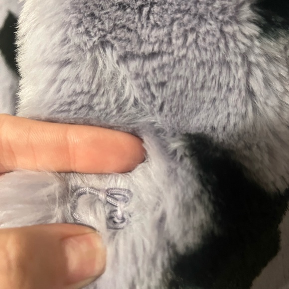 NVLT Purple and Black Star Teddy Jacket - Picture 6 of 6